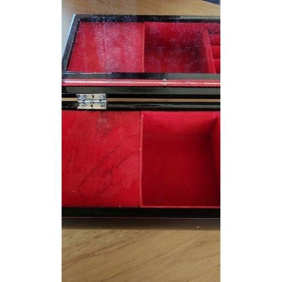 Vintage Toyo Music Jewelry Box Made in Japan Cherry Blossom Works See Video - Picture 15 of 16